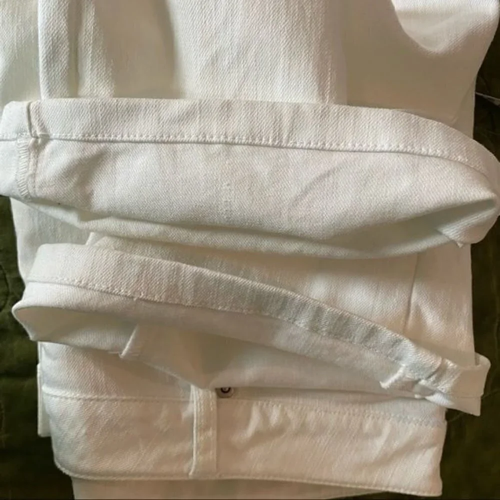 Lilly Pulitzer Vintage White Jeans Bootcut Mid 6